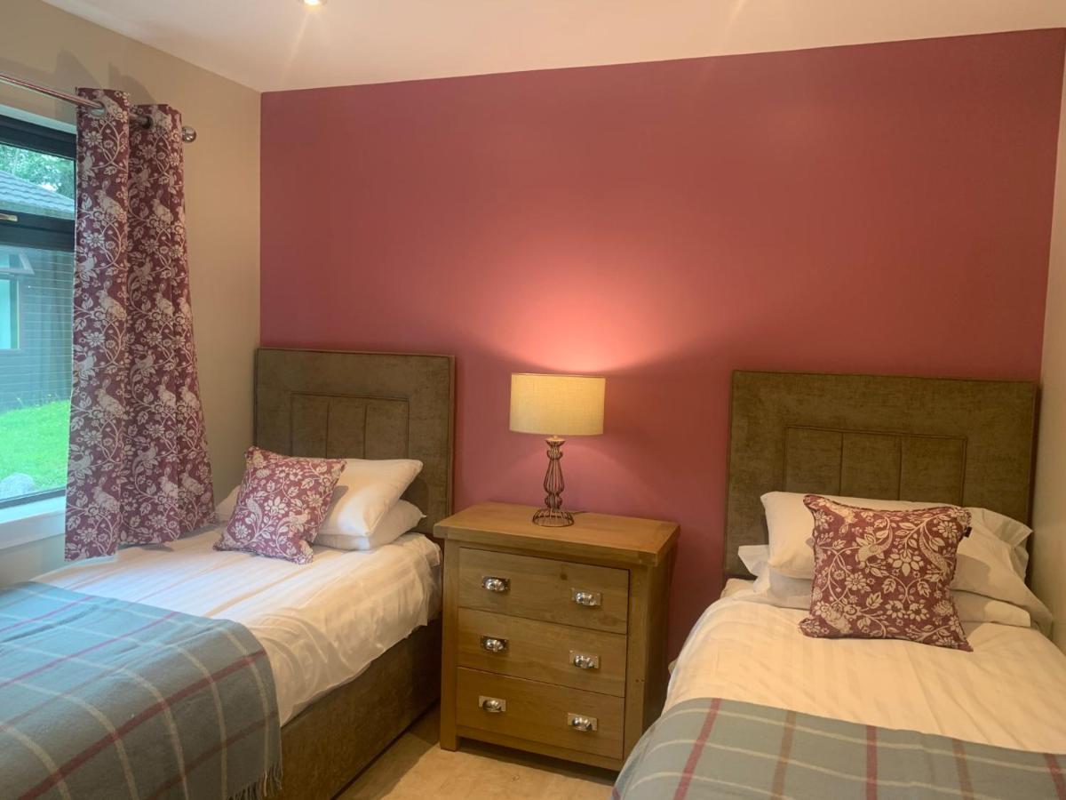 Birch Lodge 20 With Hot Tub Newton Stewart Eksteriør bilde